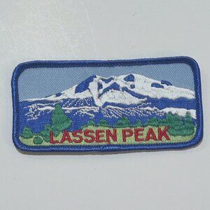 Lassen Peak California Embroidered Patch UNUSED